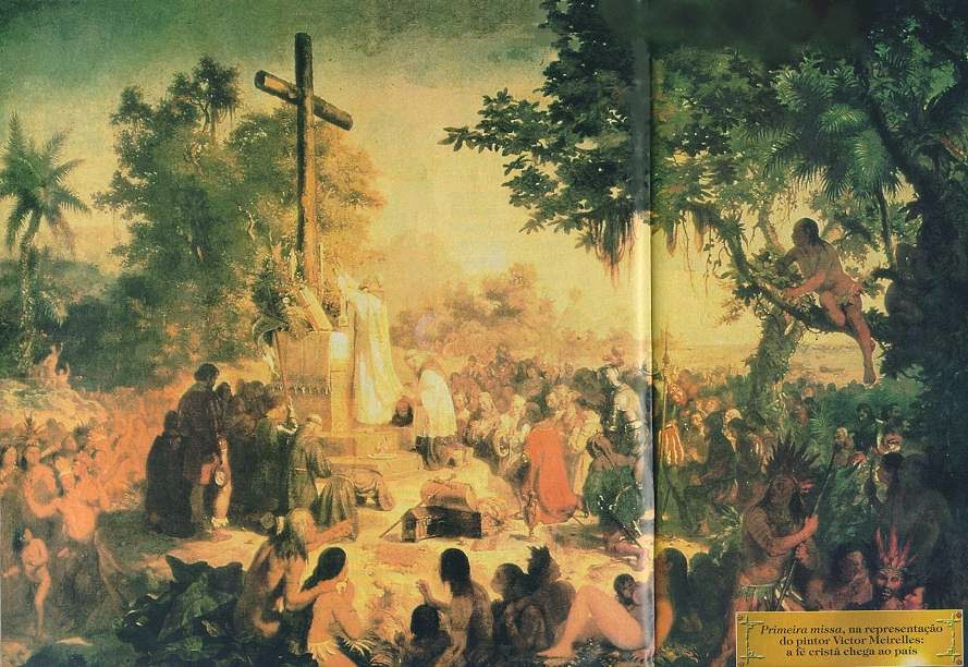Blog da Val 26 de Abril de 1500 É realizada a primeira missa no Brasil Blog da Val 26 de Abril de 1500 É realizada a primeira missa no Brasil