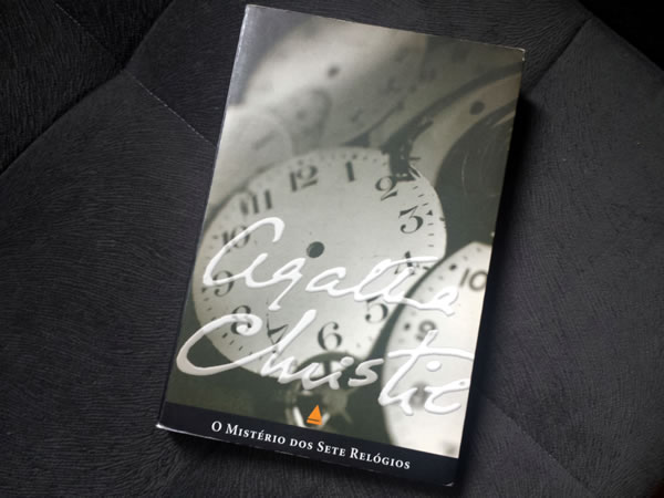 Livro Mistério Sete Relógios Agatha Christie