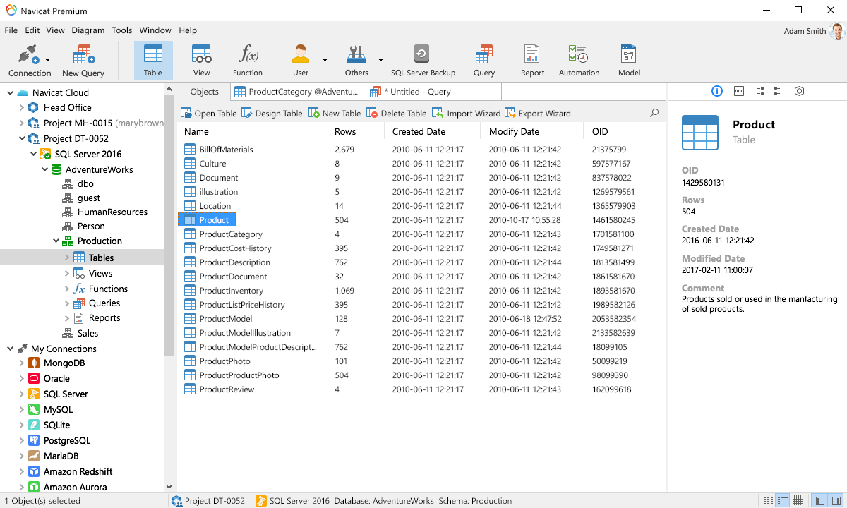 Download Navicat Premium v17.0.13 for Windows