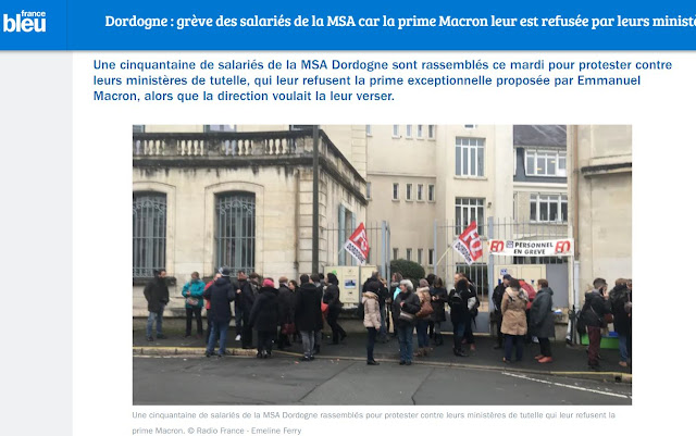 Fo Caf 33 Dordogne Greve Des Salaries De La Msa Car La