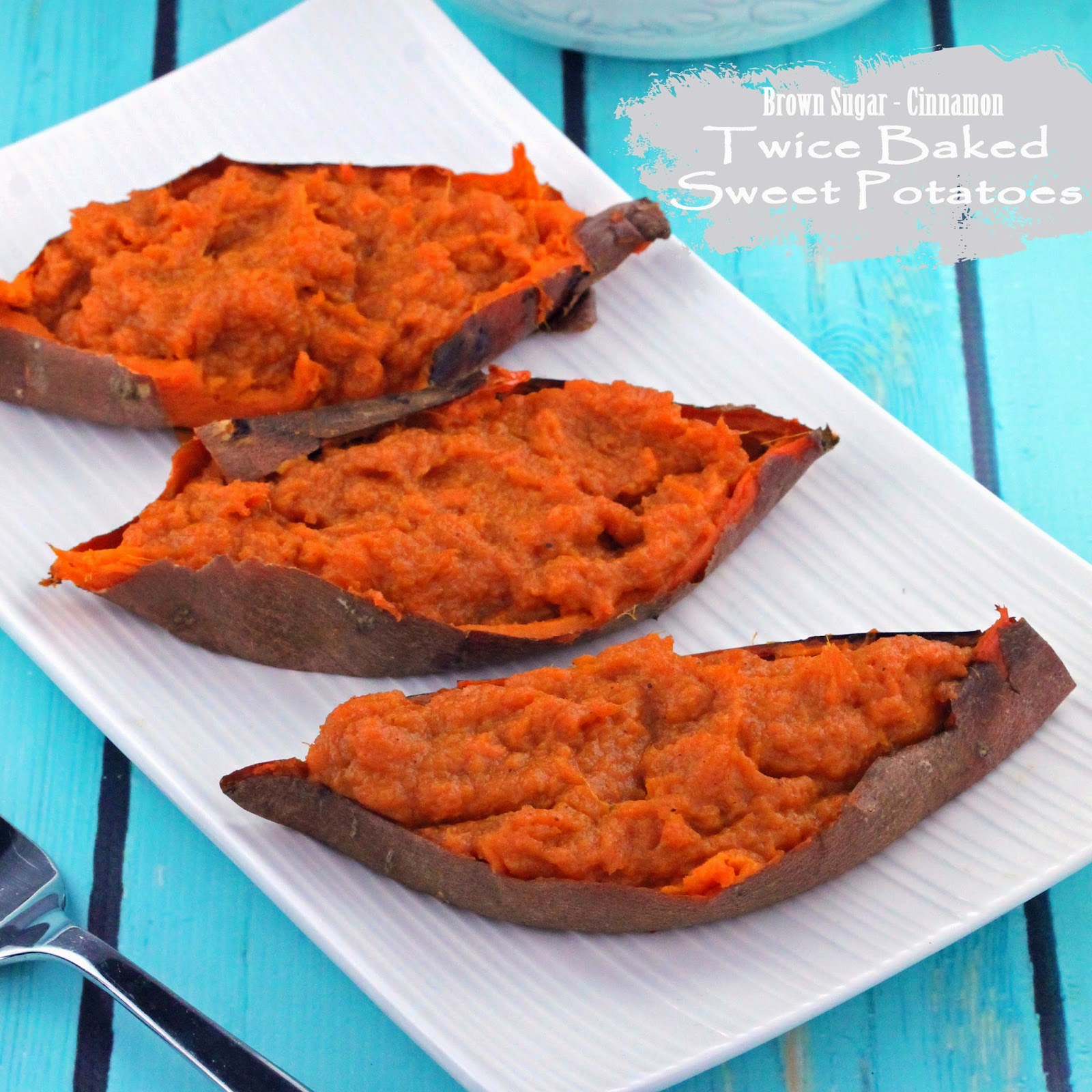 Perfect Twice Baked Sweet Potatoes - thestayathomechef.com