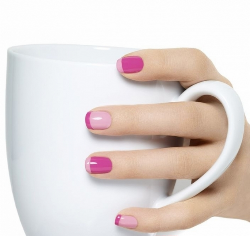 french manicure designs nails latest nail pink tip manicures