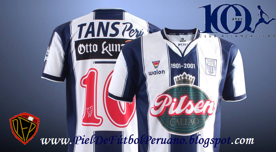 Piel de Fútbol Peruano REEDICIÓN Camisetas Walon Centenario de