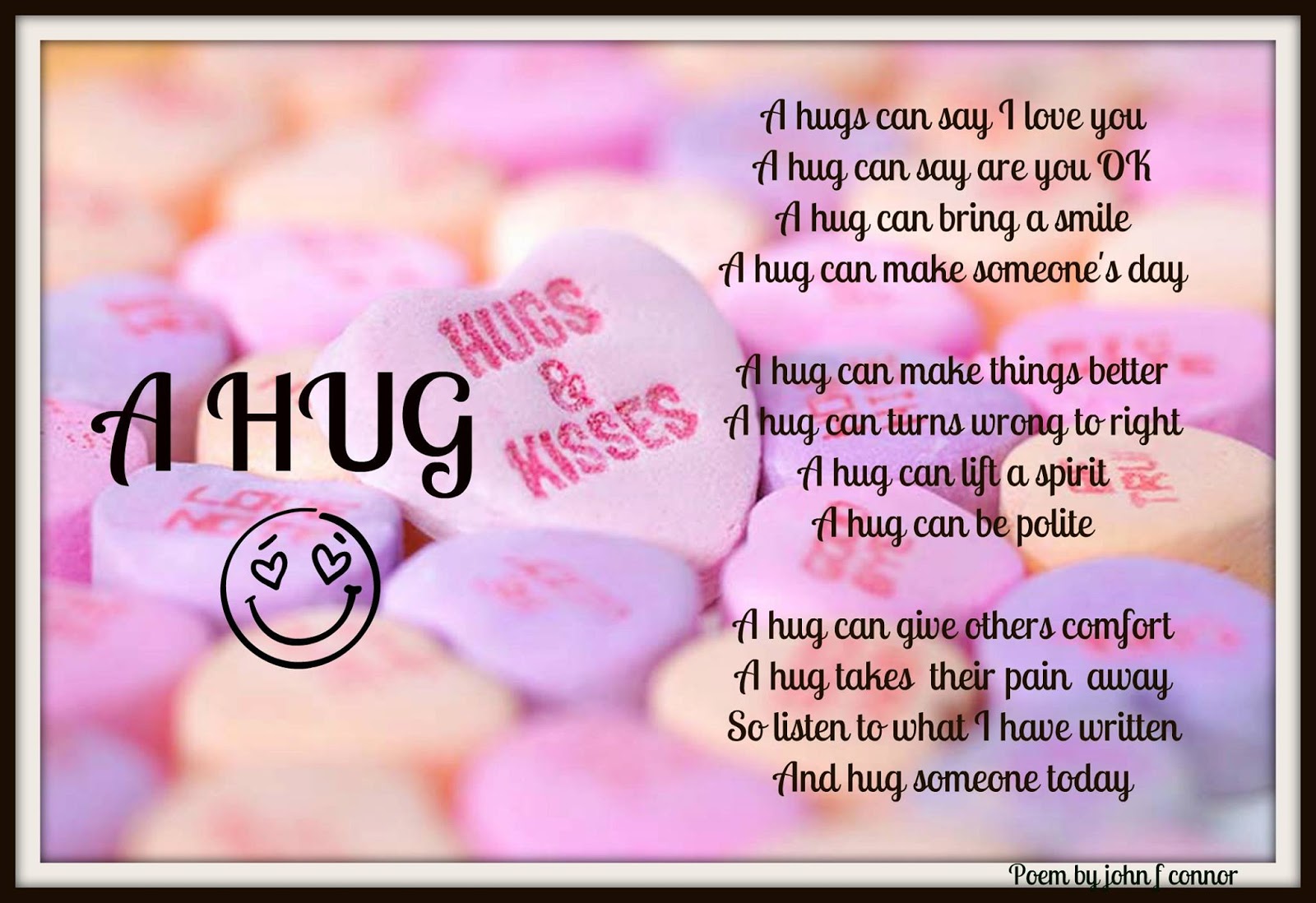 Quotes about hug and Love. Hugs is the best Medicine. Hug yourself. Sunny Heart hug.