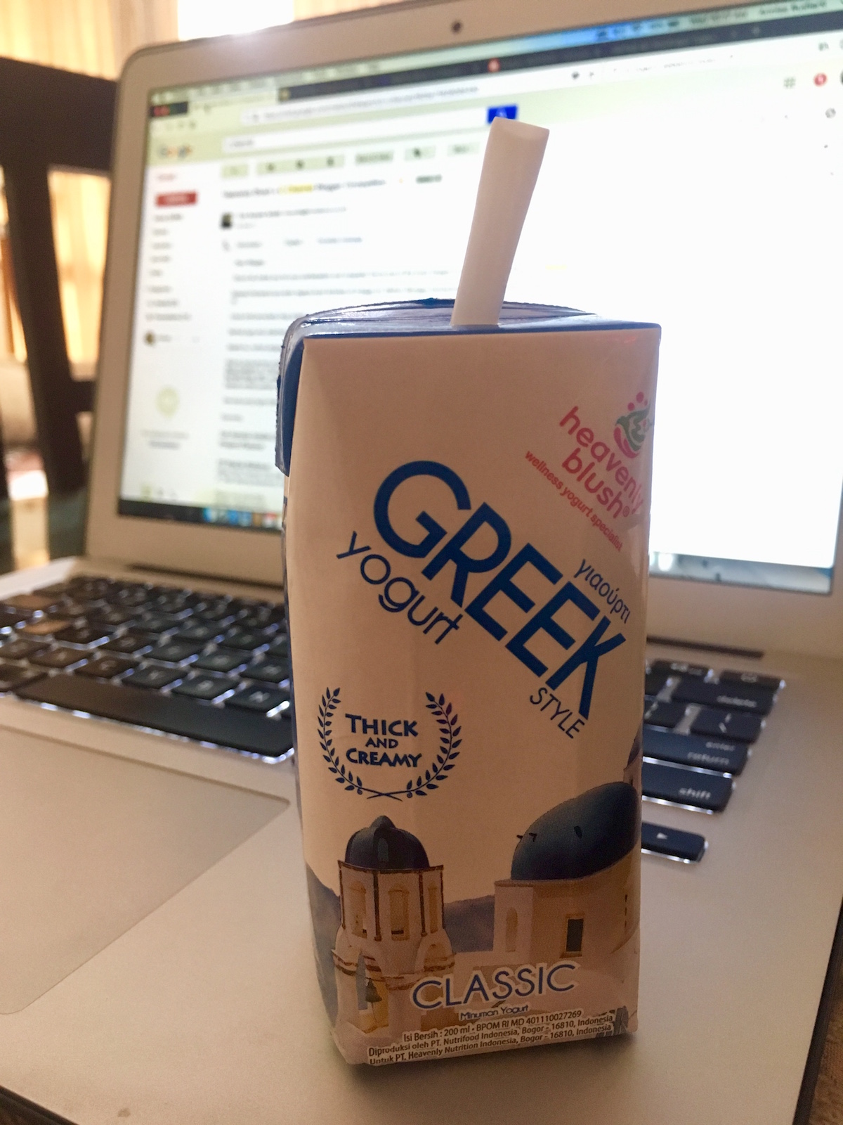 HIDUP SEHAT BERSAMA HEAVENLY BLUSH GREEK YOGURT