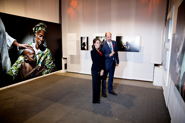 Princess Marie attended opening ceremony of the photo exhibition 