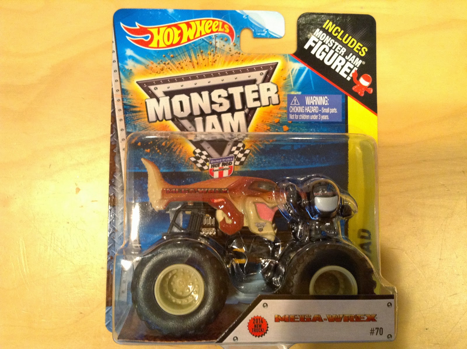 JULIAN'S HOT WHEELS BLOG: Mega-Wrex Monster Jam Truck