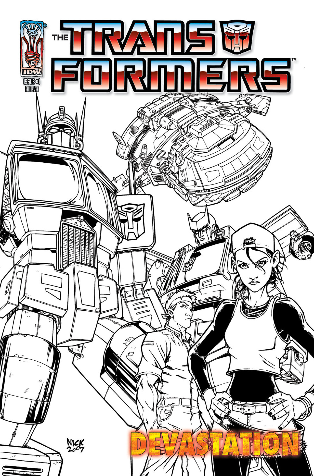 Read online The Transformers: Devastation comic -  Issue #1 - 3