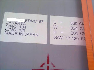 Jasa Import FCL Jepang-Jakarta With Form  IJEPA (Example Form D,Form E,Form AK)