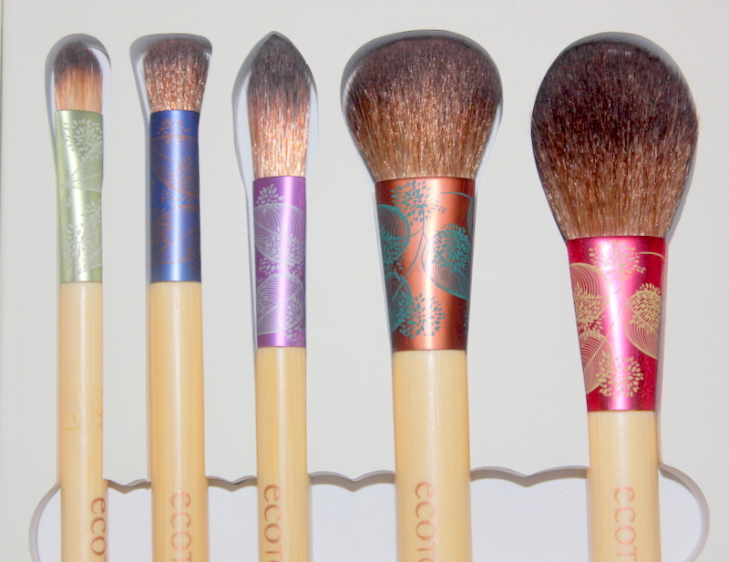 EcoTools, Fresh & Flawless Complexion Brush Set, 5 Piece Brush Set