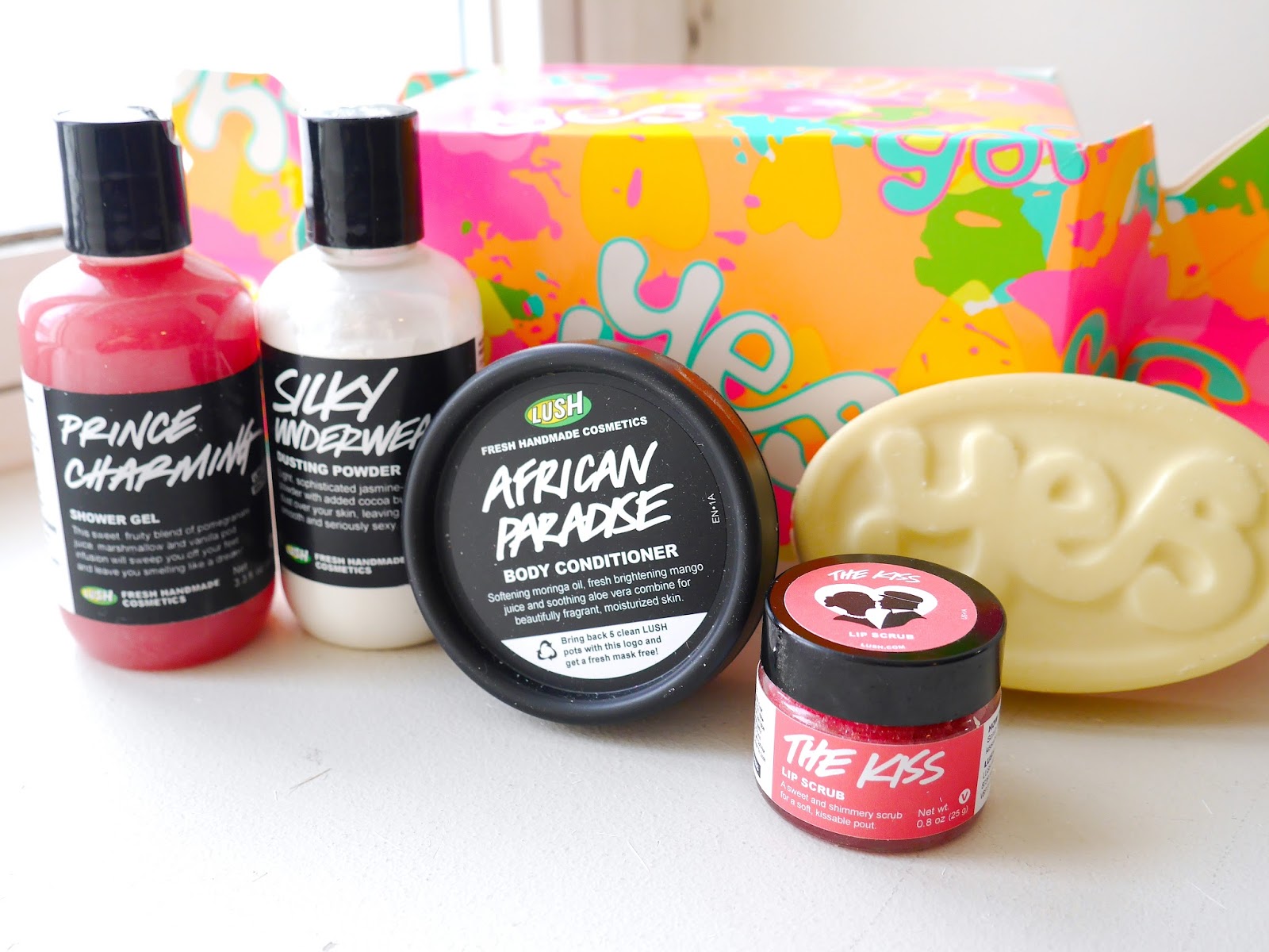 lush yes gift set review