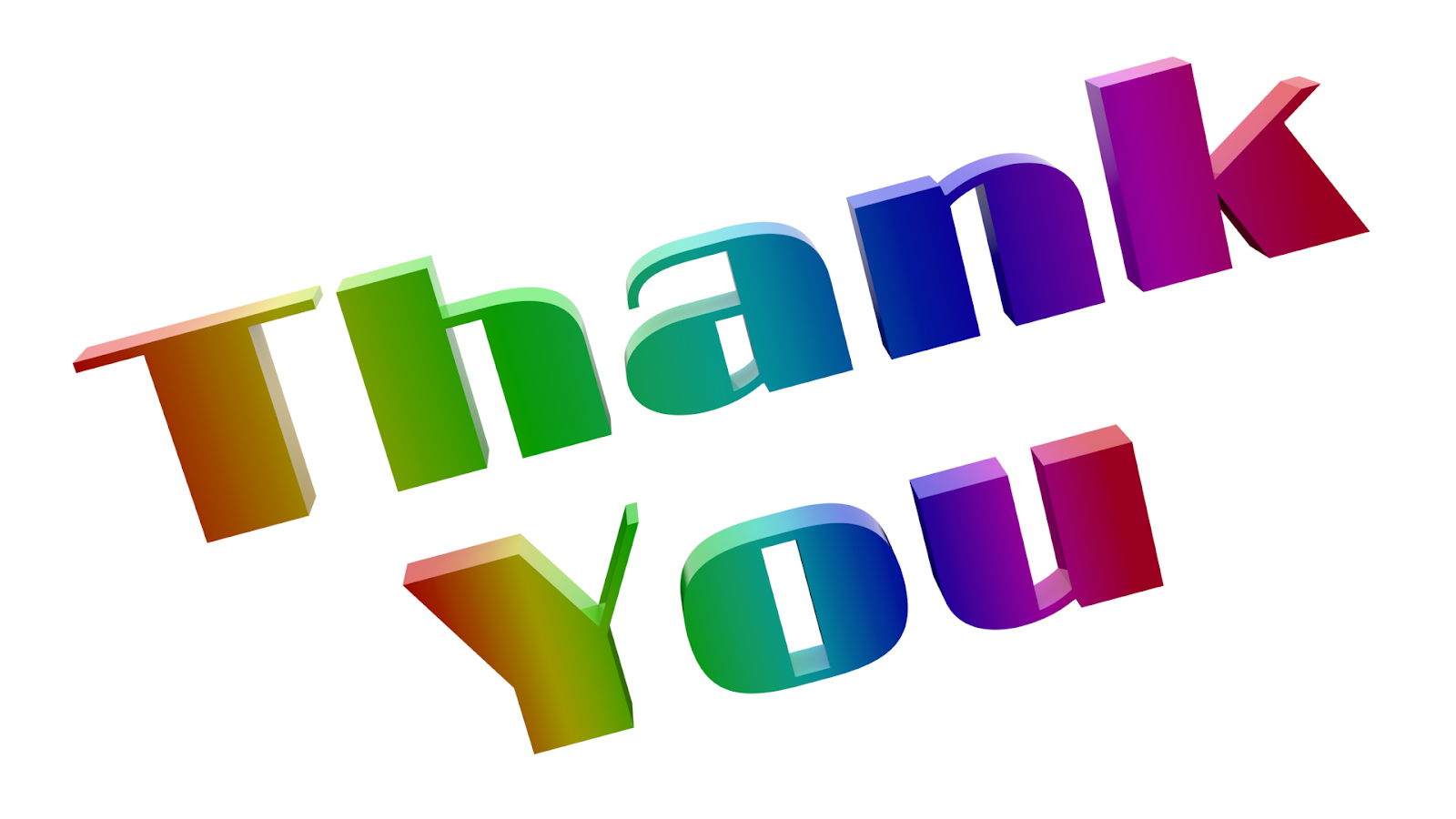 Free Public Domain Cc0 3d Pictures Thank You Word Title 3d Text