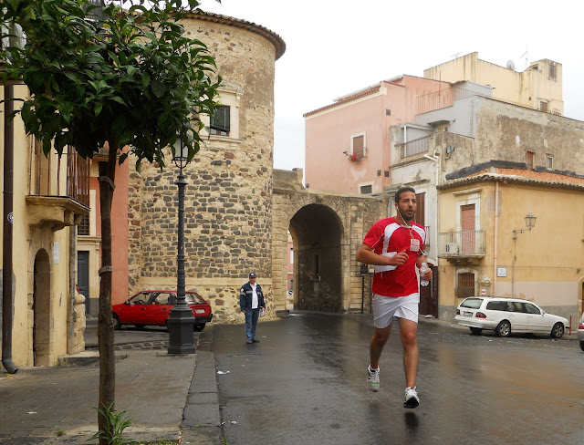 Partenza 1° Maratona del Barocco Militellese