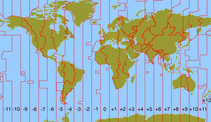 Johns World T Is For Time Zonesjust Wondering