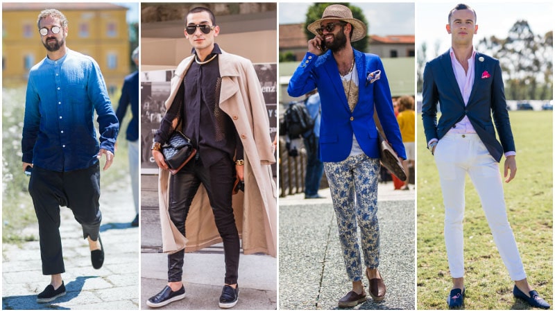 semi formal attire with sneakers