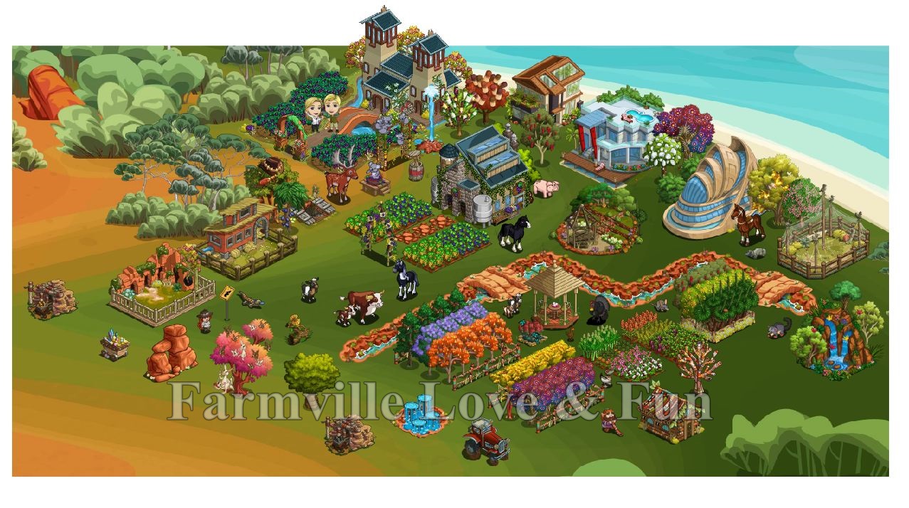 Farmville Love and Fun e Noi Farmville Dipendenti 2 Farmville