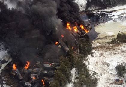 Saturday March 7 2015 - still burning Monday: Gogama Ontario.