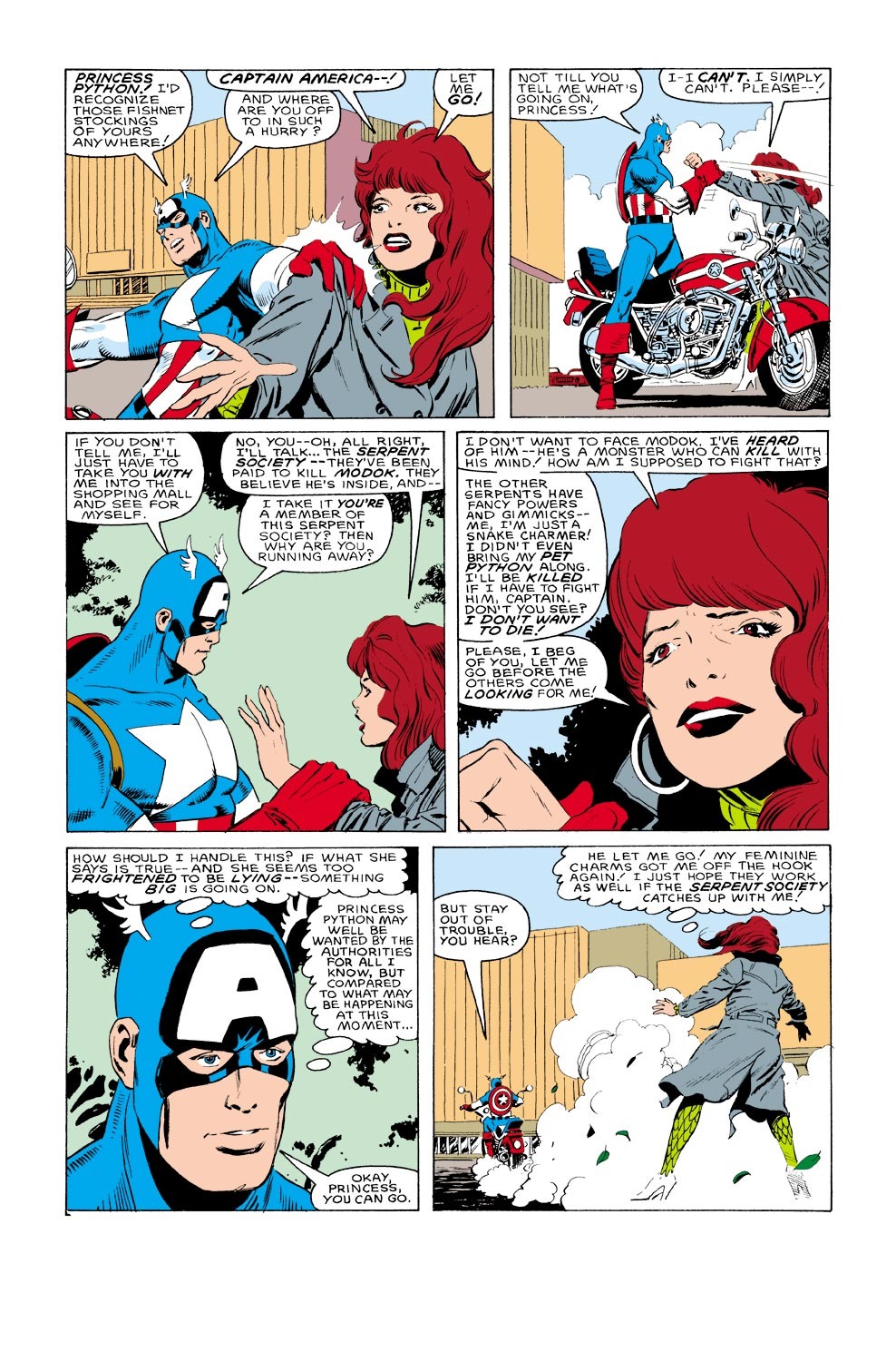 Read online Captain America (1968) comic -  Issue #313 - 17