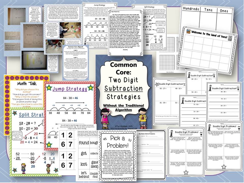 Tori's Teacher Tips: Double Digit Subtraction Giveaway and Sale!!
