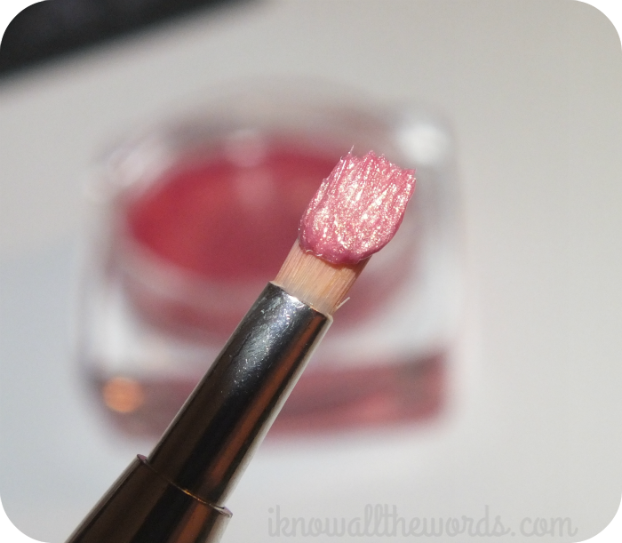 ageless derma satin lip gloss pink gold I Know all the Words