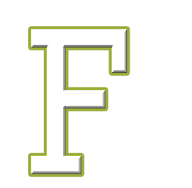 ® Colección de Gifs ®: LETRAS MAYÚSCULAS PARA IMPRIMIR BLANCAS EN ALTO