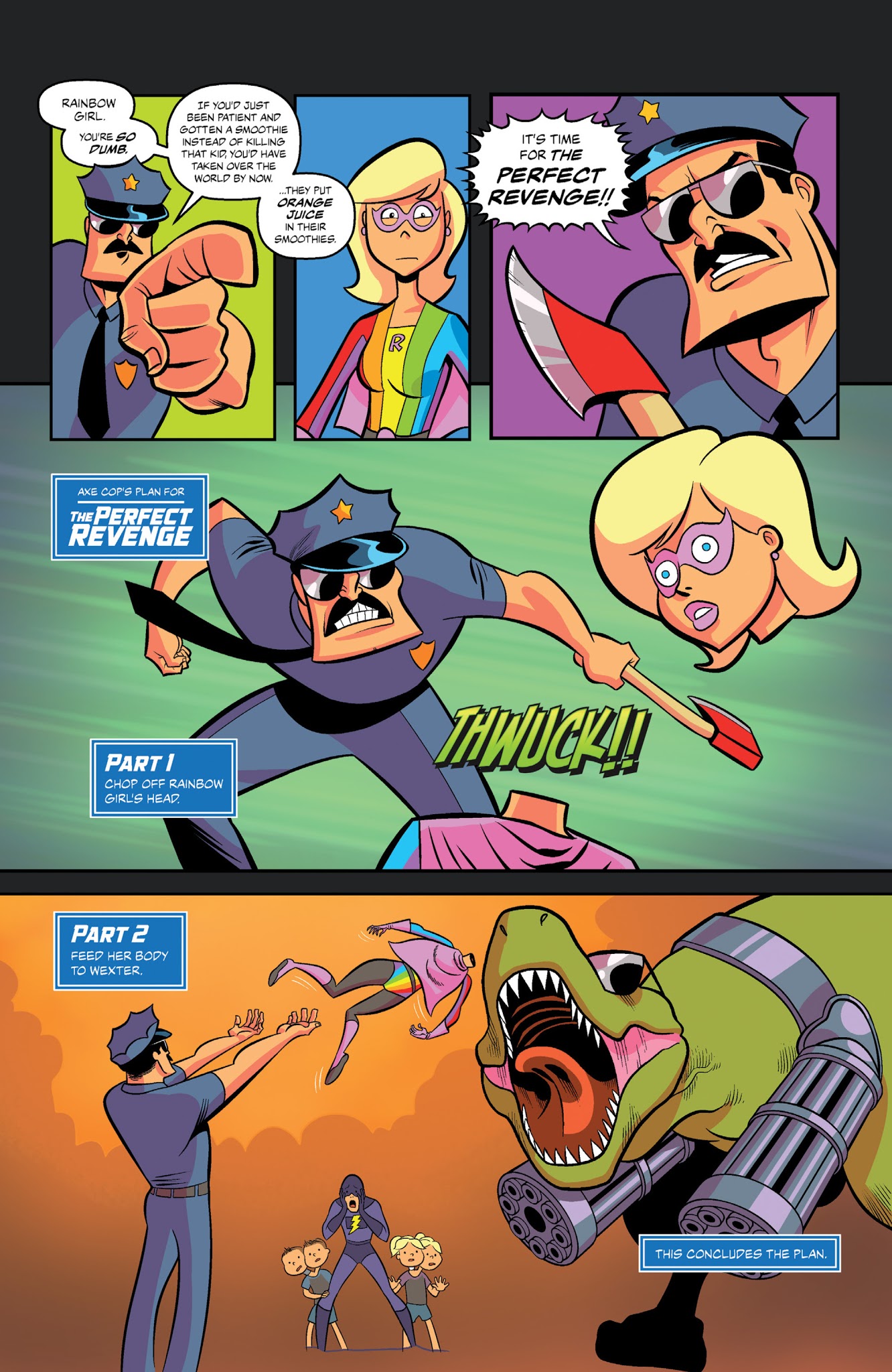 Read online Axe Cop comic -  Issue # TPB 6 - 95