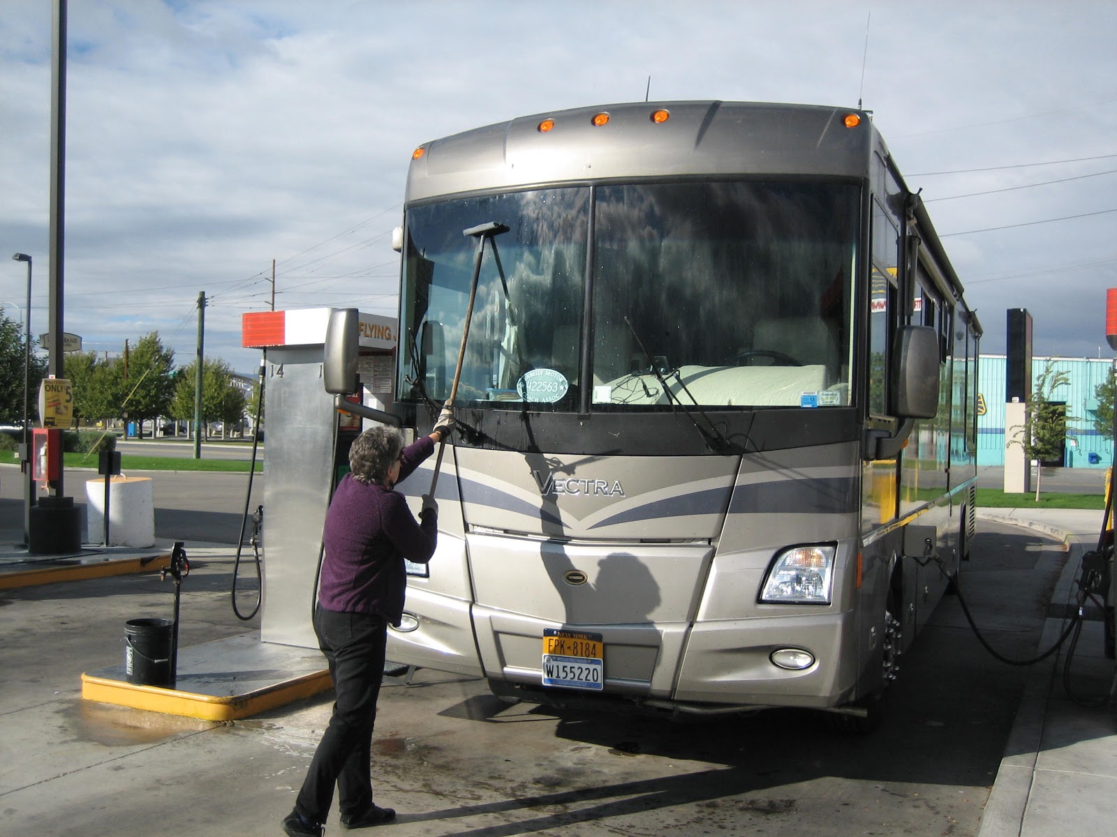 Walkabout With Wheels Blog Using RV Services at Flying J