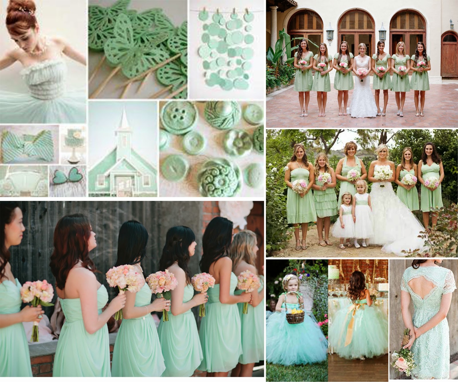 prom dress Inspiring mint green wedding ideas