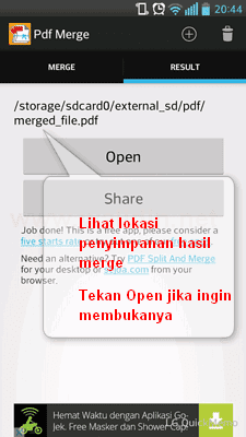 Aplikasi Penggabungan File Pdf