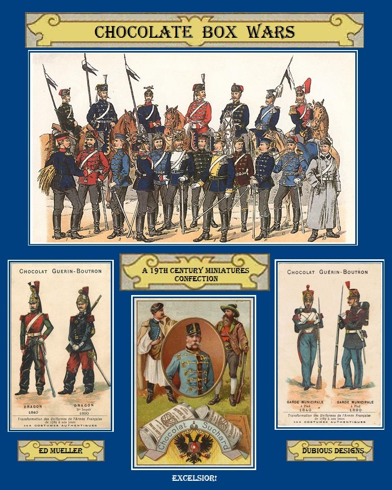 Ed M's Wargames Meanderings 19thC Rules Chocolate Box Wars & VnB Variant