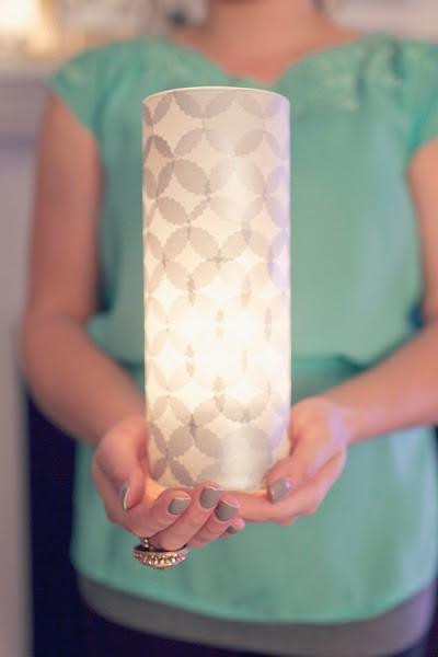 DIY: Una lampara elegante en 3 pasos