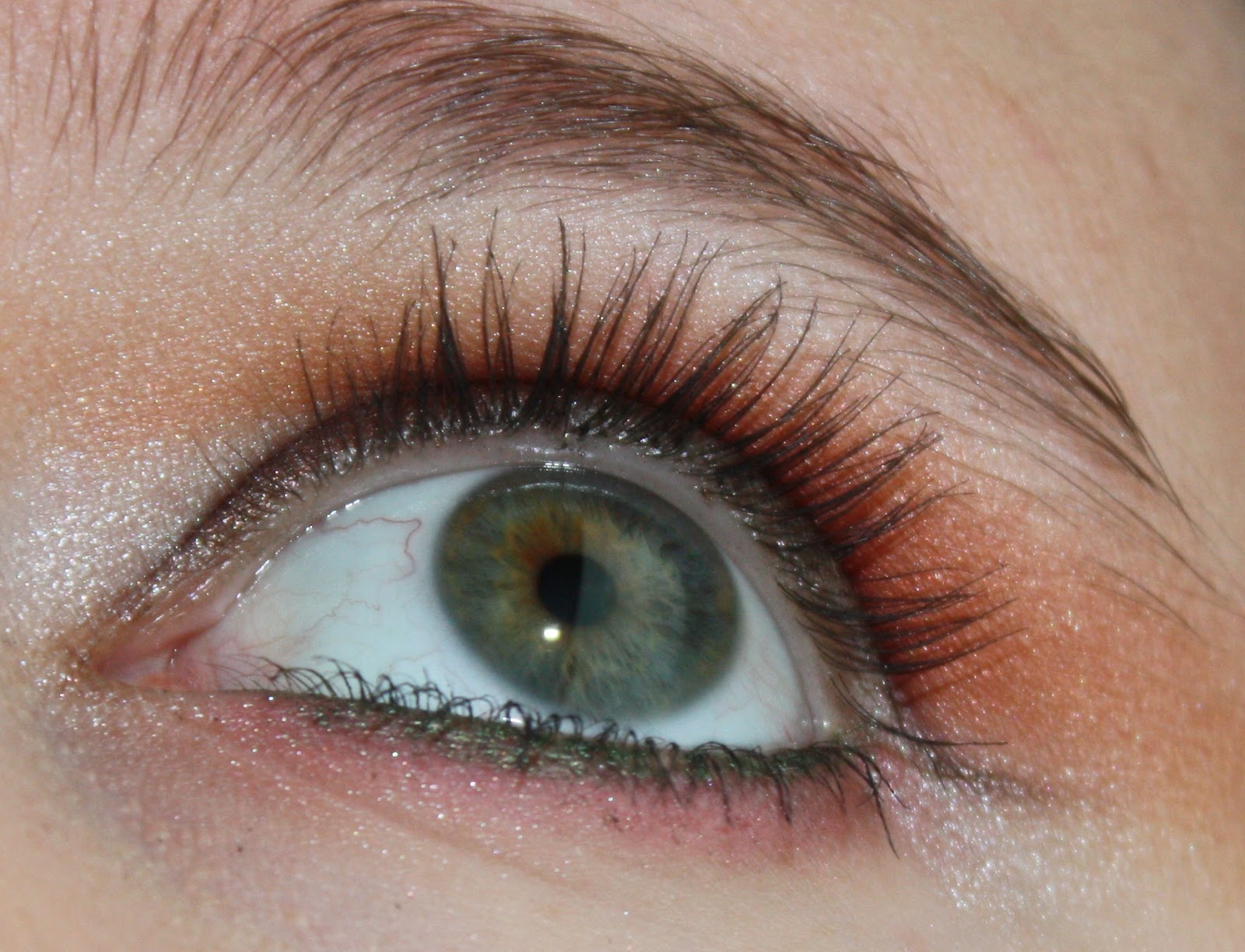 Die Zauberin Zebulon Orange Eye Make Up