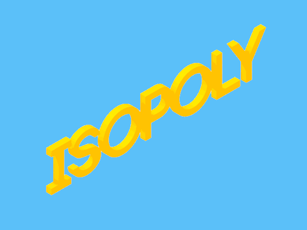 Isopoly texto 3d GIF - Encontrar em GIFER