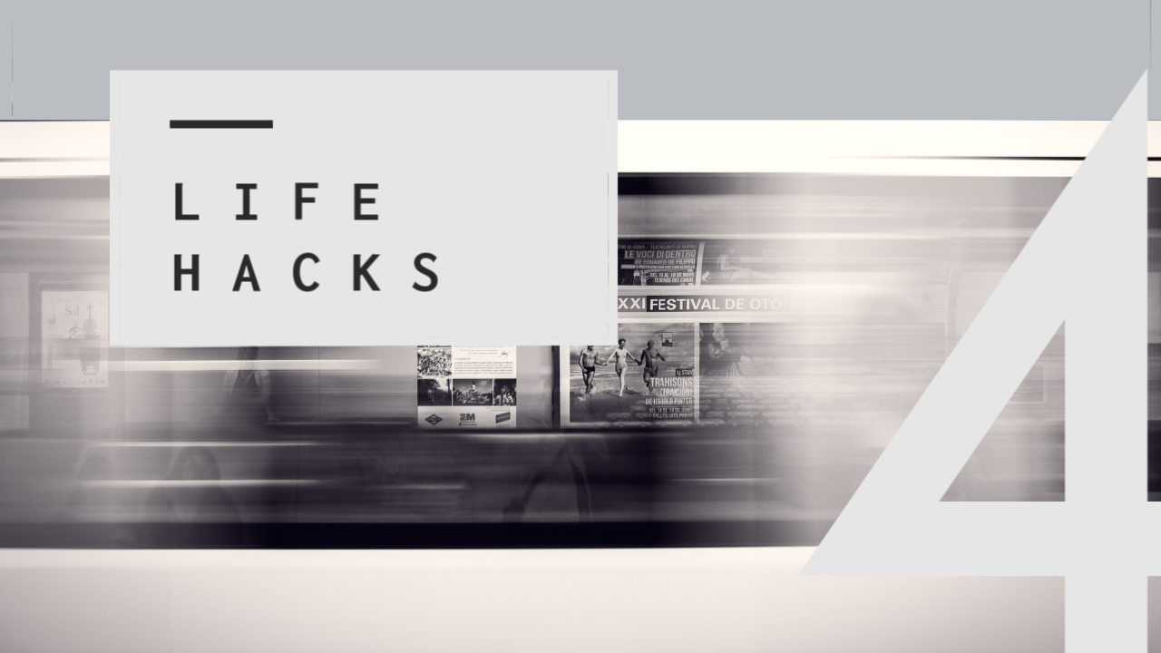 Life Hacks 4 Chasing Quaintness