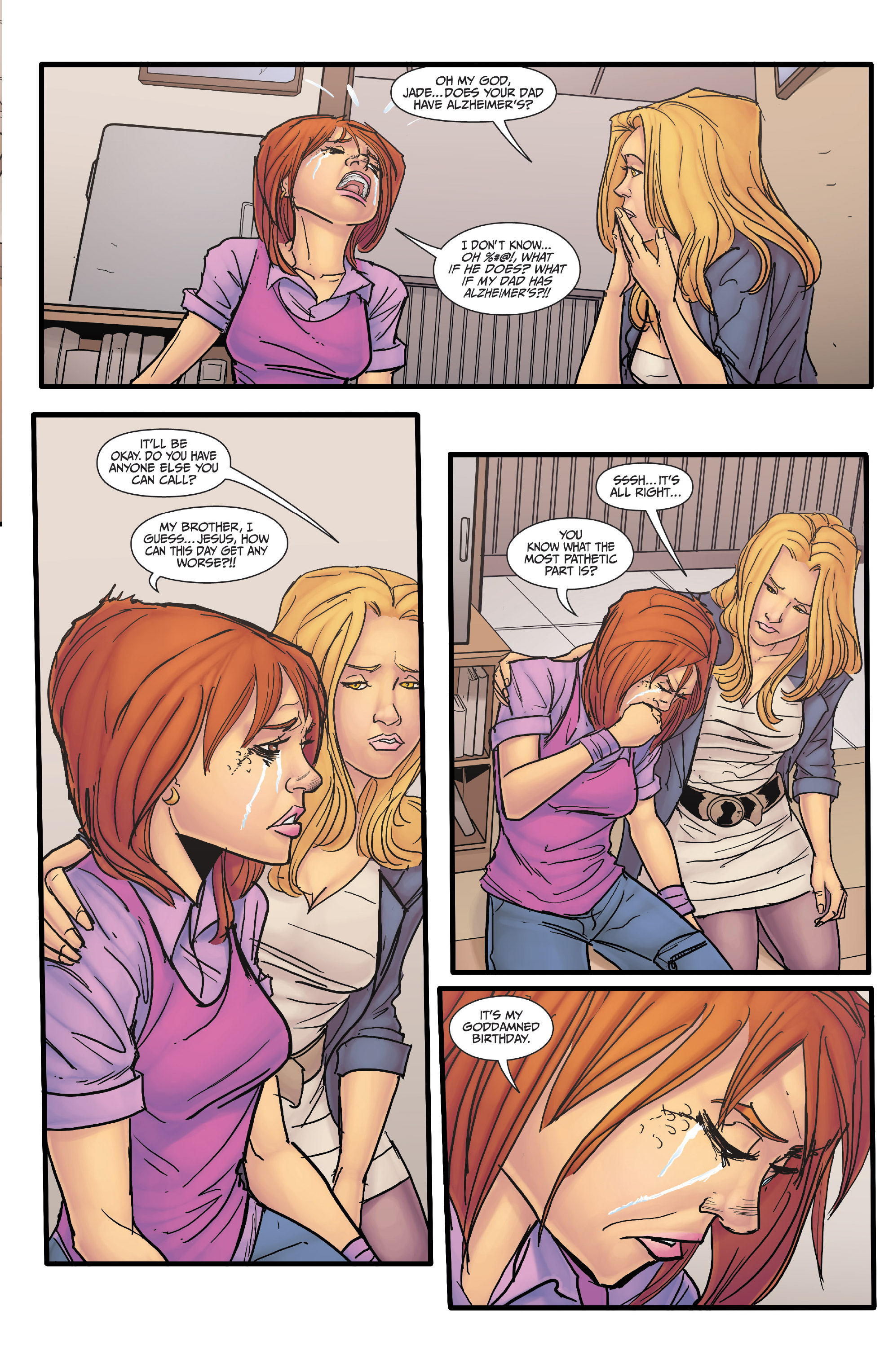 Read online Morning Glories comic -  Issue #1 - 40