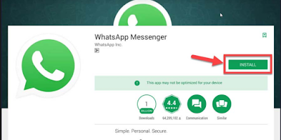 Cara Instal WhatsApp di PC Windows 10/8/7 / XP