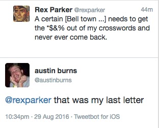 Rex Parker Does the NYT Crossword Puzzle: Bell town in Longfellow poem