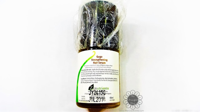 Zenutrients Philipipnes | Guaranteed Natural & Organic: Gugo Strengthening Hair Serum (Review at www.TheGracefulMist.com)