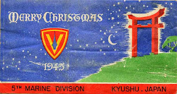 merry 5th xmas 1945 wwii