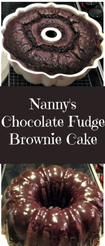 Hasil gambar untuk blogspot.com NANNY’S CHOCOLATE FUDGE BROWNIE CAKE