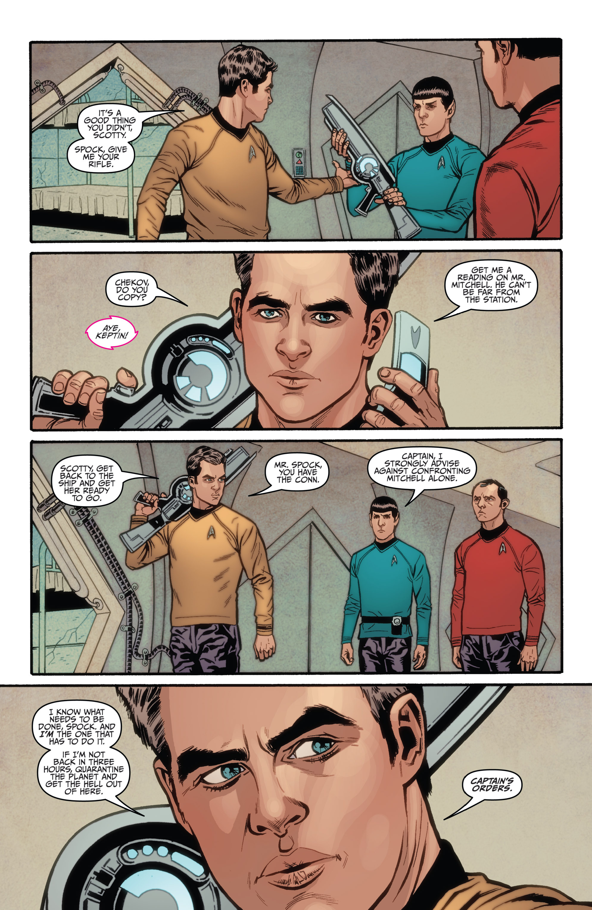 Read online Star Trek (2011) comic -  Issue # _TPB 1 - 36