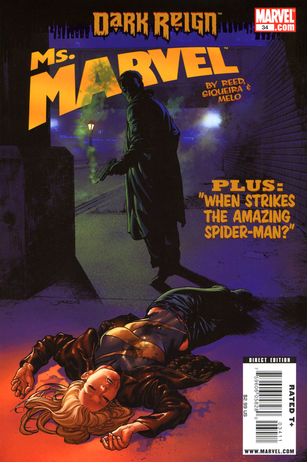 Read online Ms. Marvel (2006) comic -  Issue #34 - 1