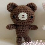 patron gratis oso amigurumi |  free pattern amigurumi bear 