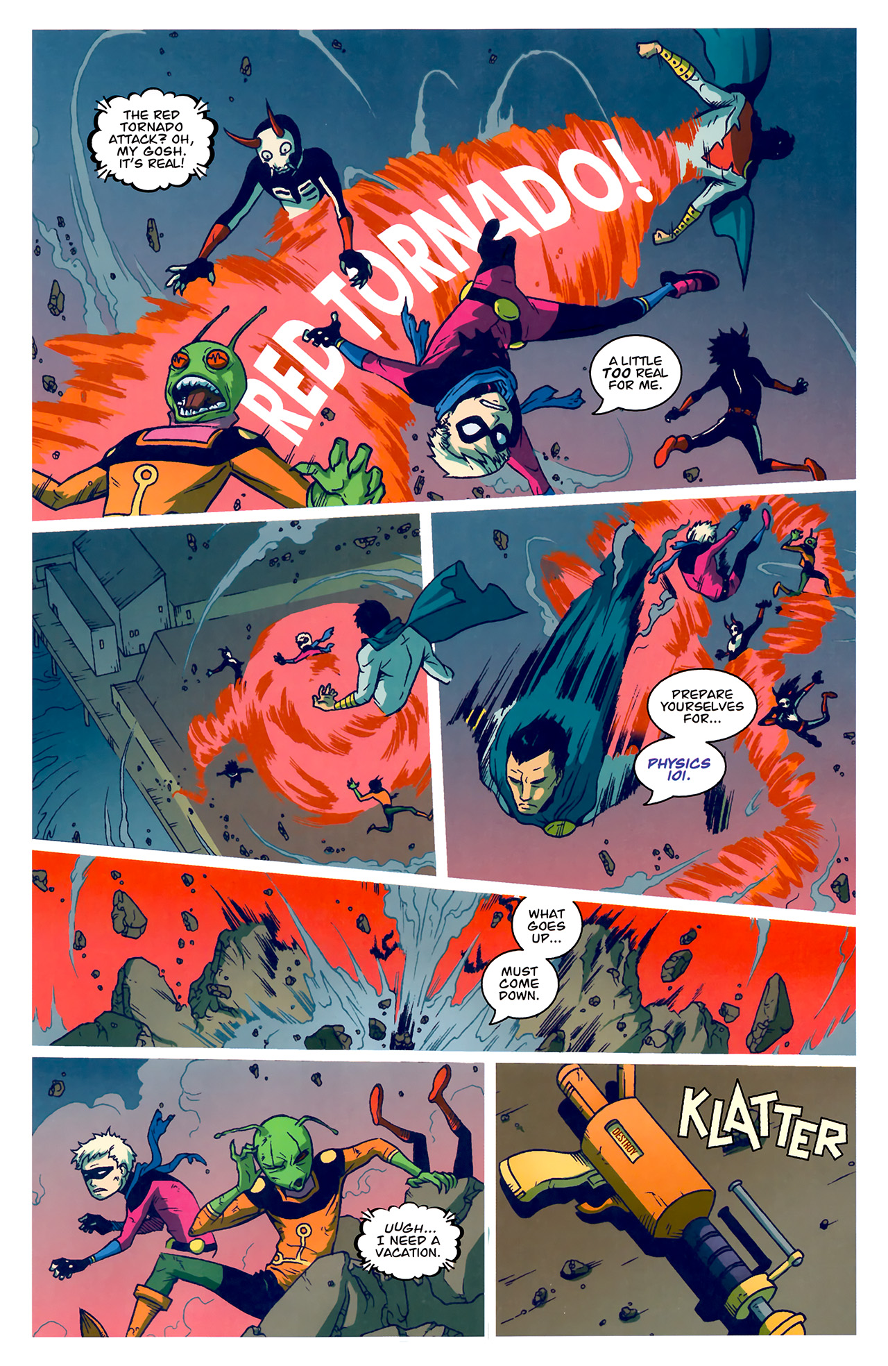 Read online Gladstone's School for World Conquerors (2011) comic -  Issue #6 - 9