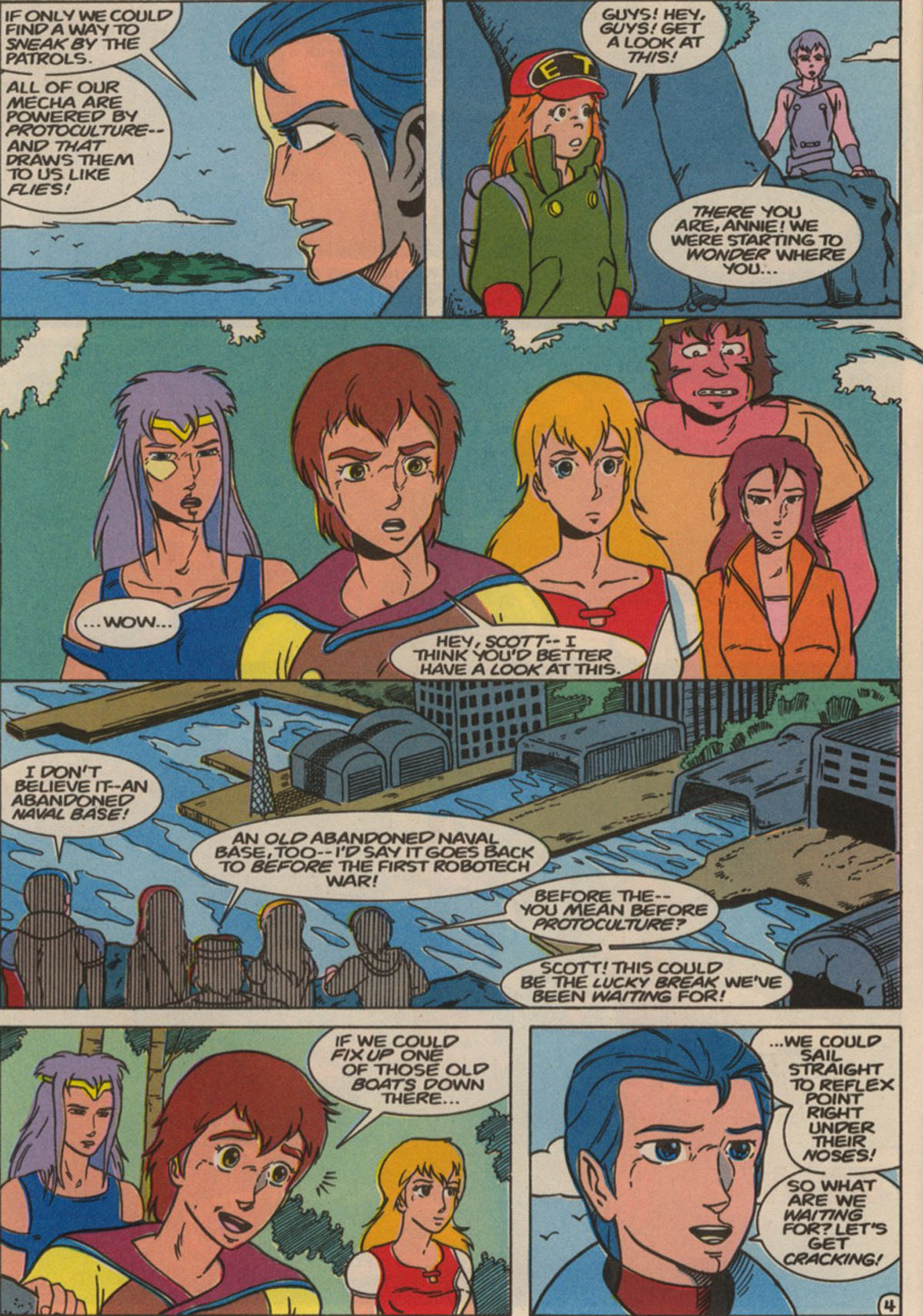 Read online Robotech The New Generation comic -  Issue #16 - 6
