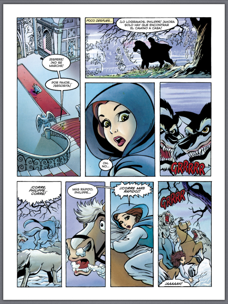 La Bella Y Las Bestias Comic