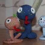 patron gratis serpiente amigurumi | free amigurumi pattern snake