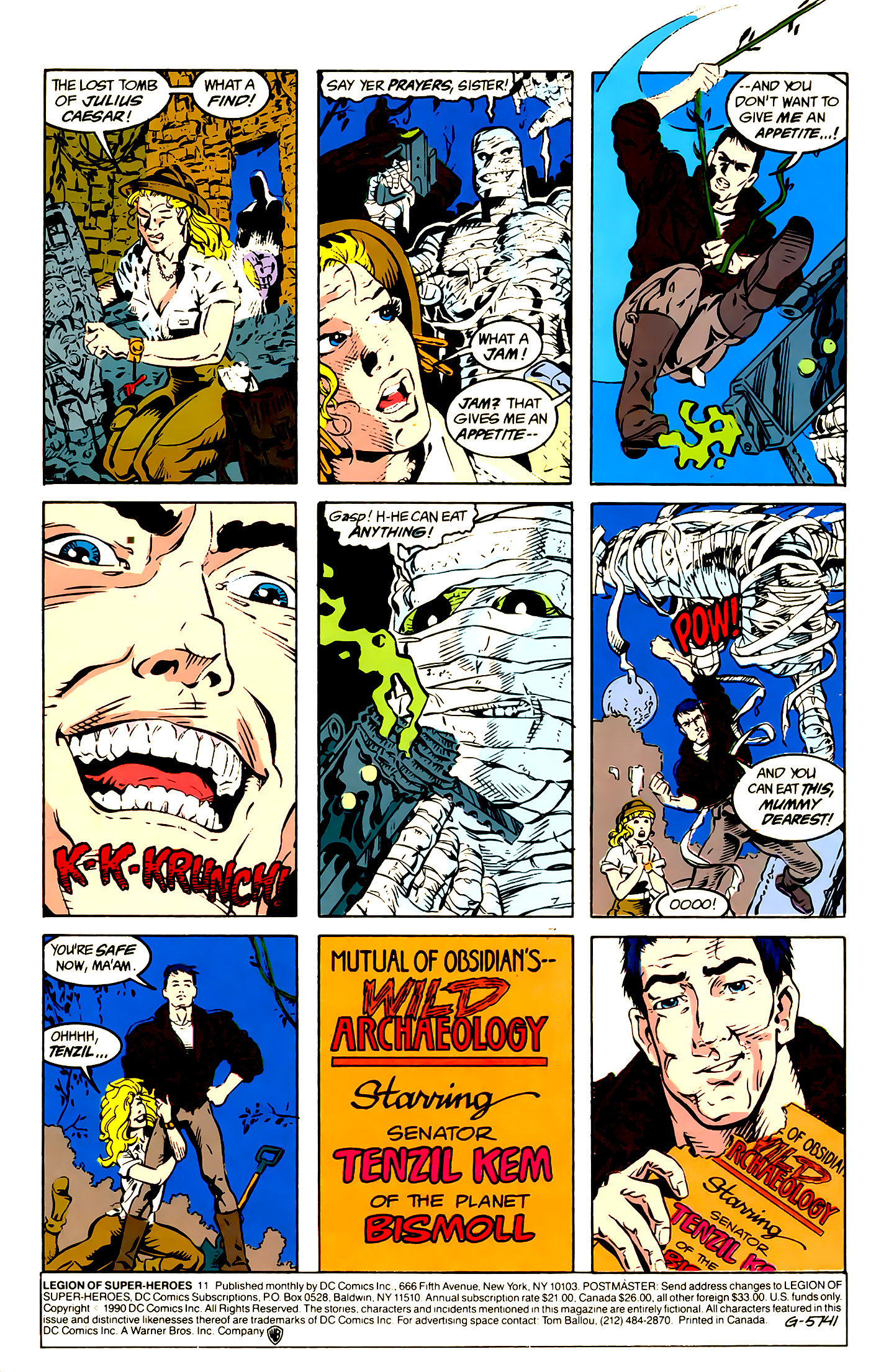 Legion of Super-Heroes (1989) 11 Page 1
