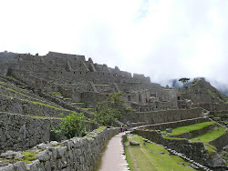 Residential area below Guardhouse, Machu Picchu