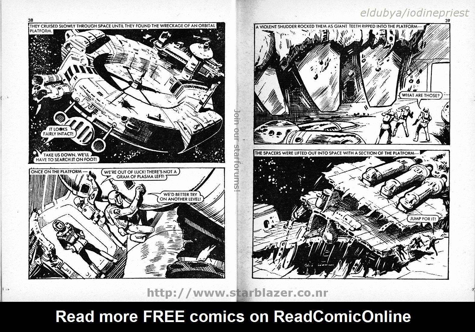 Read online Starblazer comic -  Issue #136 - 21